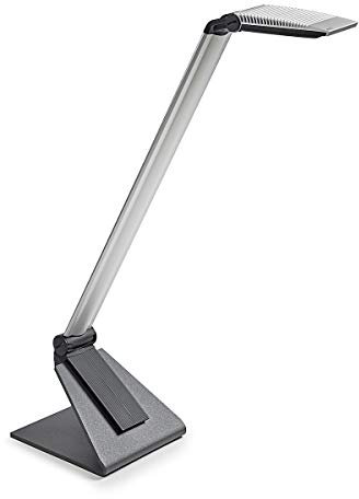 MAUL 82060-95 LED-Designtischleuchte solaris, silber, Aluminium