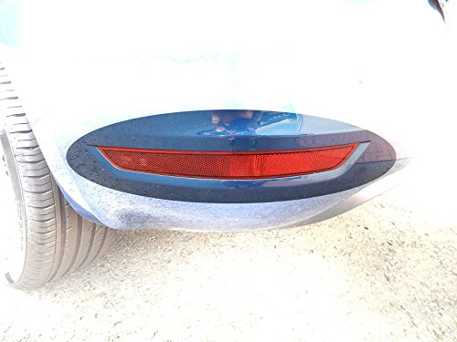 SEAT Original Rückstrahler Katzenauge Hinten Links für Seat Alhambra 7N Modelle (2010 - 2018), Gelb, Rot, Kunststoff, Fahrzeugspezifisch, Passt für Seat Alhambra Modelle