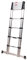 STIER Teleskopleiter Premium 3,8m 13 Sprossen, Stehleiter, Klappleiter, Ausziehleiter, hochwertiges Aluminium, 150kg Belastbarkeit, Mehrzweckleiter, rutschfest Robust