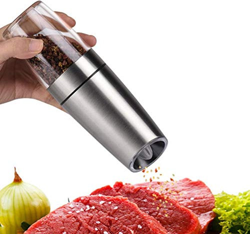 KingLan Gravity Pepper Grinder Mills Pepper Mill Grinder Seasoning Grinding Kitchen Tool
