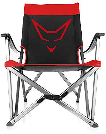 RACEFOXX Outdoor Stuhl schwarz Campingstuhl Klappstuhl Faltstuhl Angelstuhl Anglerstuhl Angeln Stuhl Campingmöbel super stabil