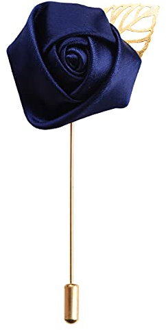 HAOSHICS 3 Stück Künstliche Rose Broschen Anstecknadeln für Hochzeitskleider Hochzeit Party Jubiläum Theateraufführungen Kostüm Dekoration