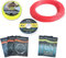 Maimumcatch Bestpreis Fliegenfischen Schnur, Schwimmende Fliegenschnur&Fliegenschnur Combo mit Backing Vorfach und Tippet (1F/2F/3F/4F/5F/6F/7F/8F/9F/10F) (Feuerrot Schnur Combo, WF5F)