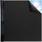 DOWELL Blackout Window Film Privacy, Blackout Film for Glass Windows 44.5x200cm, Removable Self Adhesive Static Cling Stickers for Light Blocking and Day Sleeping, Tint Frosted Vinyl Sun Blocker