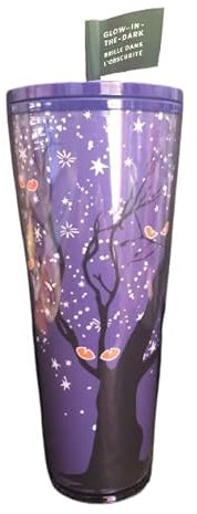 Starbucks Halloween 2022 Cat Eyes Glow in the Dark Tumbler Venti 24 oz