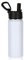 Volhoply 530ml 18oz Kids Insulated Water Bottle, Stainless Steel Water Bottles with Straw Lid, Wide Mouth Double Wall Vacuum Sports Travel Flask for Cold Drink (White,1 Pack)