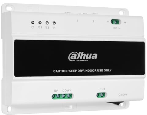 DAHUA VTNS2003B-2 SWITCH POE 10 PUERTOS 2-HILOS PARA VTO DAHUA, 48VDC NO INCLUYE FUENTE