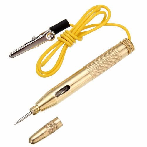 Car Circuit Tester,Automotive Circuit Tester,Car Voltage Tester Pen Tool Auto Truck DC 6V/12V /24V Test Light Electric Circuit