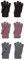 NAME IT Unisex NKNMAGIC Gloves 3P NOOS Handschuhe, Wistful Mauve/Pack:3 Pack with Grey Mel./Black, 8
