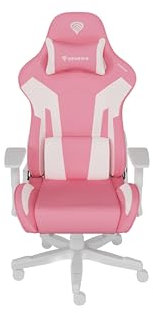 genesis Silla Gaming Nitro 710 Rosa Blanco