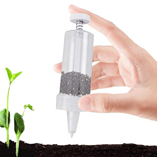 TAYSTE Samenspender - Tragbarer -Handsamenspender für Gartenpflanzen | Gartensamen-Pflanzer-Werkzeug für Karotten-Salat-Spinat-Gras-Samen