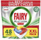 Fairy Platinum Plus All in One Geschirrspültabs Zitrone 48 Tabletten Unsere beste Reinigung für eine saubere wie neu, entfernt Mattheit und beugt Kalk vor