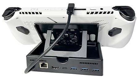 XBERSTAR Station d'accueil Steam Deck 6 en 1 de type C pour console de jeu ASUS ROG Ally (6 en 1)