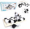 Montessori Geometrische Form Puzzles Bauklötze hölzerne 3D-Puzzle Kinder pädagogische logisches Denken Training Spiel Geschenke