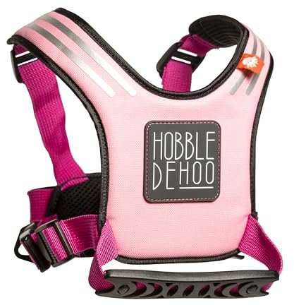 Hobbledehoo Active Kinder Ski & Snowboard Geschirr für Kinder (Rosa) - Premium Training Skigurt zum Unterrichten & Training Ihres Kindes