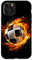 Hülle für iPhone 11 Pro Fußball Flammen brennende Kinder Jungen Fußballspieler