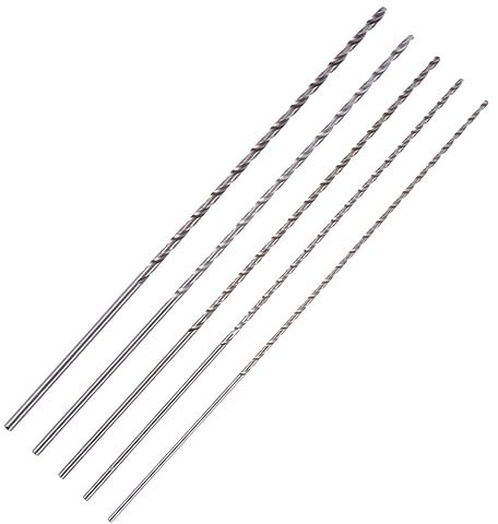 Hemobllo 15piezas Brocas De Taladro Rápido Extra Largas Para Metal Para Diy y Construcción