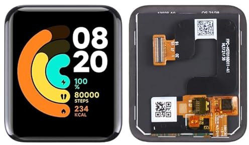 CWONCONGOIN Guarda la Parte Sostitutiva per Xiaomi Redmi Watch 2 Lite LCD Schermo con Digitazer Assemblaggio Completo Accessori