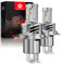 CAR WORK BOX H4 LED Bombillas Coche: 26000LM LED Faros Luces 110W Largas y Cortas para Coches 12V, Diseño 1:1 Plug-n-Play, 6500K