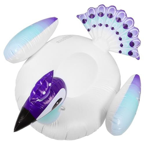 BELLIFFY Bouée Gonflable PVC Flottante Fauteuil Reclinable pour Adultes Jouet Piscine Été Plage