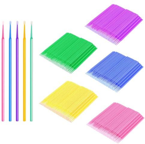 250 Piezas Pincel de Retoque para Pintura de Coche, Pluma de Retoque del Coche para Reparar Pintura del Coche Auto Reparador para Retoques Cuidado,Pinceles de Pintura para Coche