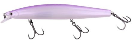 ZECK - Wobbler, Raubfischköder, Hardbait - Zander Läufer 12,5cm | 0,7m F - VIO Pearl