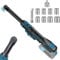 3/8 Extended Cordless Electric Ratchet Wrench for Makita 18V 21V Series Batteries, Variable Speed 80-100N.m 320RPM 16cm Long Neck Ratchet Wrench with 8 Sockets & 3/8 to 1/4 Adapter, No Battery