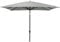JJ. Parasol droit carré Juanito 300x300 cm Dimensions 3x3 m : grande surface d’ombrage Ouverture avec manivelle Tissu professionnelle 240g/m2 résistant aux UV Brun terre de Sienne