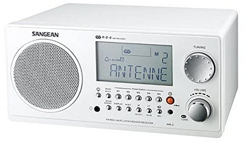 Sangean WR-2 WHITE - Radio Portátil