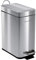 Buckingham Pedal Bin Waste Trash Bin for Bathroom Kitchen Office, Stainless Steel Soft Closing Slimline, Brushed Finish, 5 Litre
