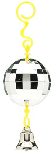 JW Activitoy Discoball | Spiegelähnliche Oberflächen, einfach aufzuhängen, inklusive Glocke