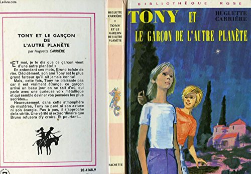 TONY ET LE GARCON DE L'AUTRE PLANETE