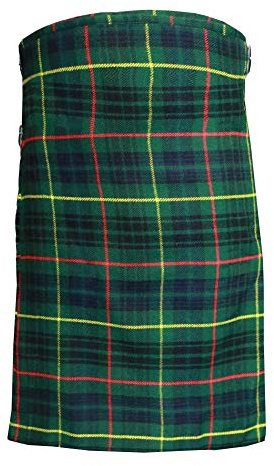 Tartanista - Herren Kilts mit 61 cm (24“) Länge - hochwertig - Stewart Jagd-Tartan - Taille (Nabelhöhe) 116,8cm (46“), Länge 61cm (24“)