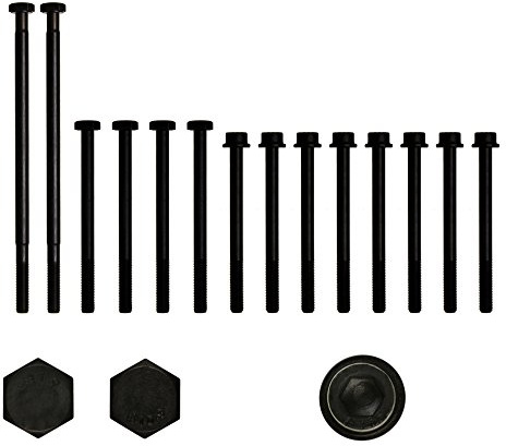 AJUSA 81019600 Zylinderkopfschraubensatz Kompatibel mit JEEP CHEROKEE XJ 7700855034x8 7700855230x2 7700855231x4