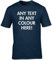 Hippowarehouse Personalised T-Shirt UK Unisex Short Sleeve Printed Text Image Photo Mens Womens Funny (Specific Size Guide in Description) Navy Blue