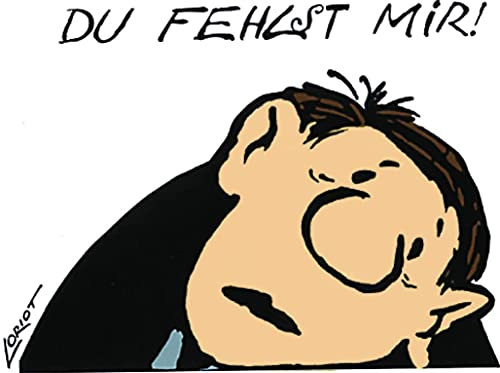 Inkognito Postkarte A6 • 001 ''Du fehlst Künstler: Loriot • Liebe & Romantik