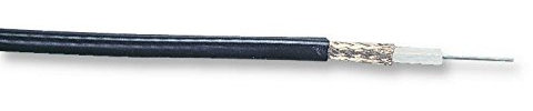 Cavo/filo – coassiale – Cavo coassiale RG5800 nero 100 m – mrg5800.10100