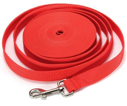 Moonpet Trainingsleine, aus Nylon, lang, für Beweglichkeit, Schleppleine, für Hunde – 3 Größen & 3 Farben