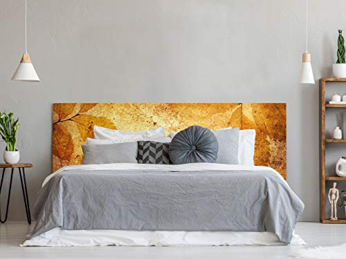 Kopfteil Bett Karton bequemes Herbst | leicht anzubringen | Deko Zimmer | Gründe paisajisticos | Natur | Bewaffnet | mehrfarbig | Elegantes Design | 115x60cm