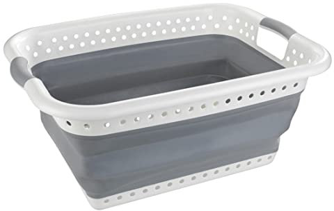 Maximex Capacidad: 38 l, Polipropileno, 61 x 26 x 45 cm, Blanco