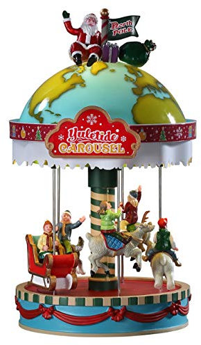 Lemax - Carnival - Sights & Sounds: Yuletide Carousel - (94525)
