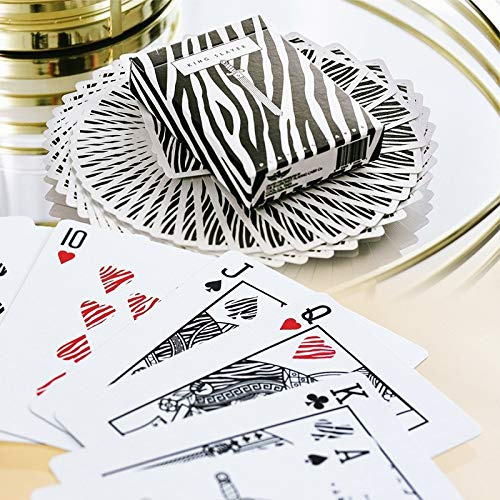 SOLOMAGIA Zebra King Slayer Playing Cards