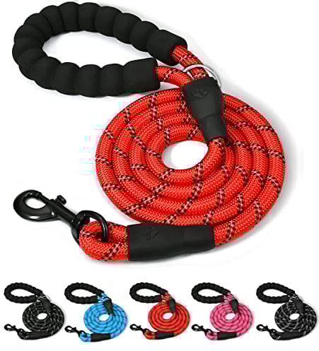 ARTISTRY 5 FT Dog Lead for Large, Medium and Small Dogs | 150 cm Highly Reflective Dog Leash with Comfortable handle | Multi Colors Soft Padded Dog Leads Perfect for Indoor & Outdoor Use