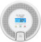 X-Sense Détecteur de Monoxyde de Carbone Interconnecté sans Fil, Alarm de Monoxyde de Carbone Alimenté par Pile Remplaçable, Conforme à la Norme EN50291, Série Link+, CO03D-W, Lot de 1