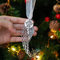 Dantazz Weihnachten Dekoration Engel-Flügel Anhänger Weihnachtsbaum Deko Personalisiert Hängendes Ornament Familie Gedenk-Zeichen Dekoration Christbaumschmuck Weihnacht Baumdeko (I, OneSize)