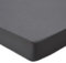URBANARA Spannbettlaken Perpignan - Grau - 180x200x28 cm 100% gekämmte Baumwolle – Bettlaken, Baumwoll-Laken, Perkal-Bettlaken, Betttuch, Haustuch