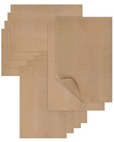 Permanent baking film, set of 10, each 40 x 60 cm. The premium baking paper is extremely durable and extra large for grilling and dishwasher safe and baking, non-stick coating