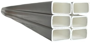 7/8 x 1-1/2 x 47 PVC Fence Picket Pack – White Vinyl Fence Pickets – 12 Pack