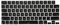 MiNGFi Silicone German QWERTZ Keyboard Cover for MacBook Pro/Max 14&16 M1-M4(A3112 A3401 A3185 A2485 A2780 A2991 A3403 A3186) Air 13,6&15,3 M2-M4(A3240 A2941 A3114 A3241) US/ANSI Layout - Black
