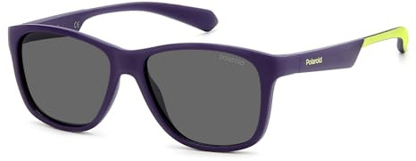 POLAROID KIDS Kinder Brille PLD 8052/S Größe 47-13 mm Matte Blau Grün polarisiert